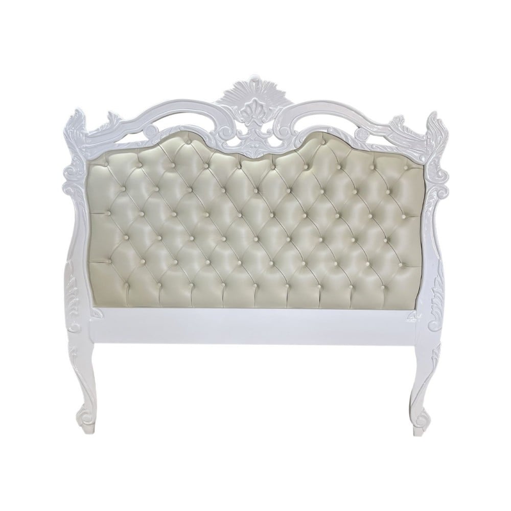 Cabeceira de Cama Versalhes Capitonê Design de Luxo Peça Artesanal