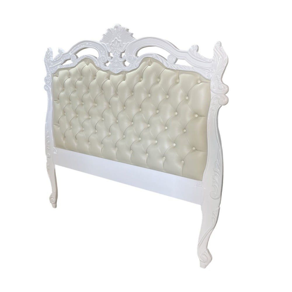 Cabeceira de Cama Versalhes Capitonê Design de Luxo Peça Artesanal