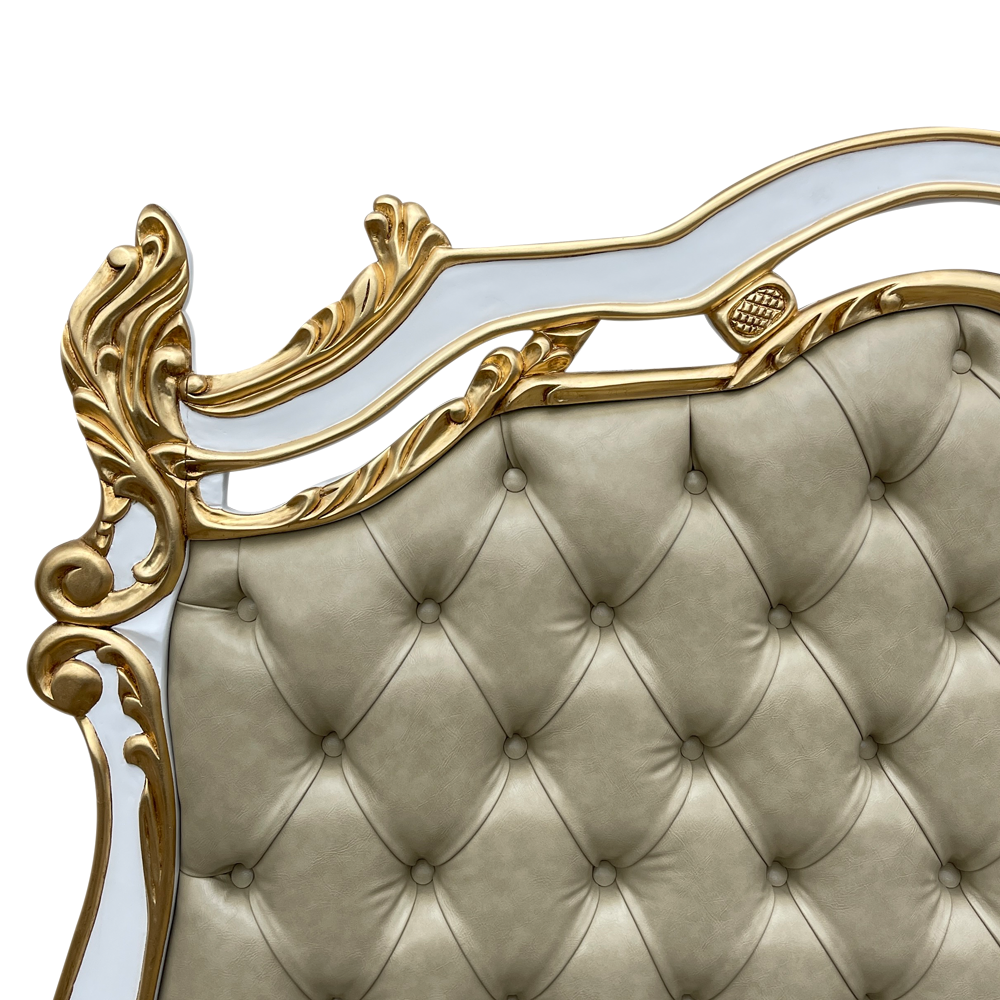 Cabeceira de Cama Versalhes Capitonê Design de Luxo Peça Artesanal