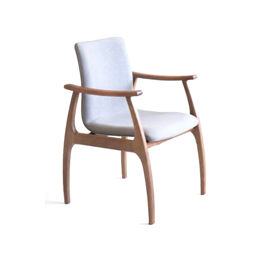 Cadeira Areta Estofado Anatômico Design Contemporâneo Design by Estúdio Casa A
