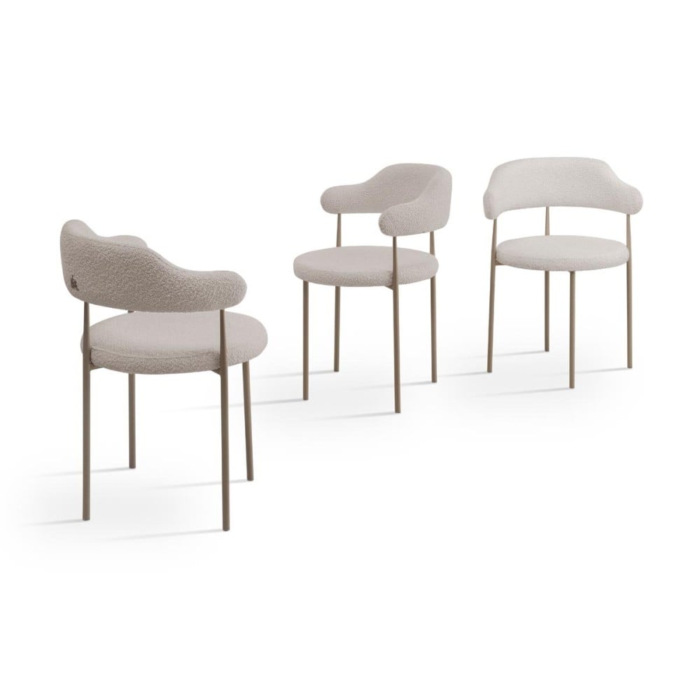 Cadeira Dheély Estofada Estrutura Aço Carbono Pintura Eletrostática Design Moderno