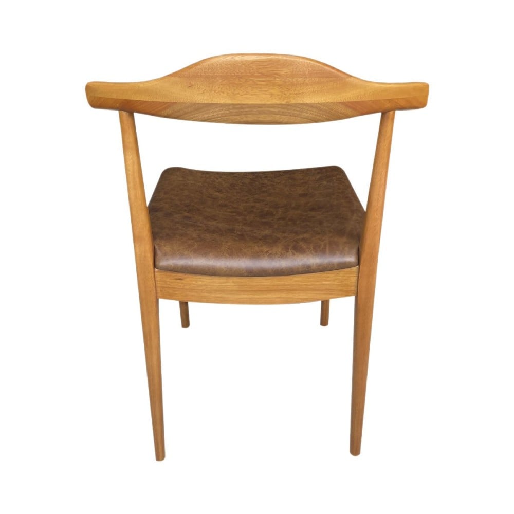 Cadeira Elbow Cor Mel Madeira Design by Hans Wegner