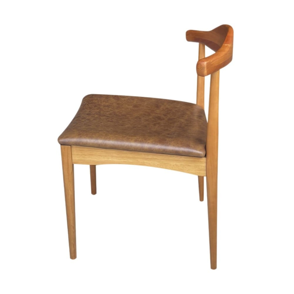 Cadeira Elbow Cor Mel Madeira Design by Hans Wegner
