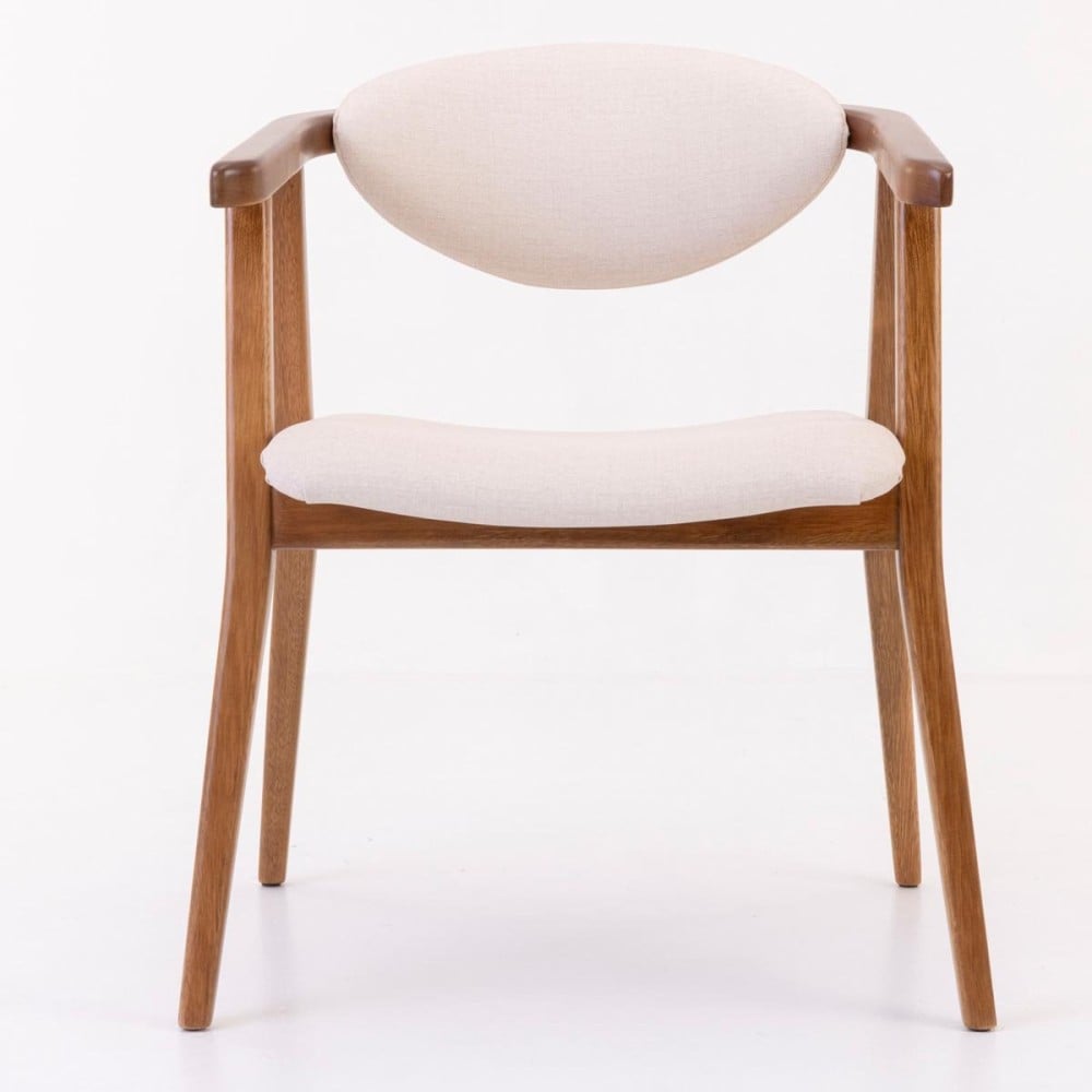 Cadeira Inari Estofada Estrutura Madeira Eucalipto Design Exclusivo Acabamento Premium