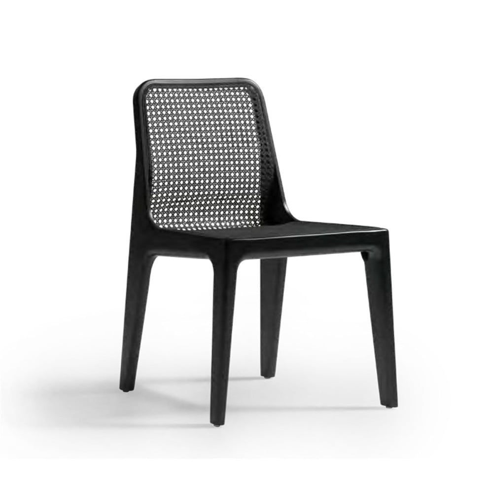 Cadeira Kysara Concha em Rattan Estrutura Madeira Maciça Design Premiado by Aciole Félix