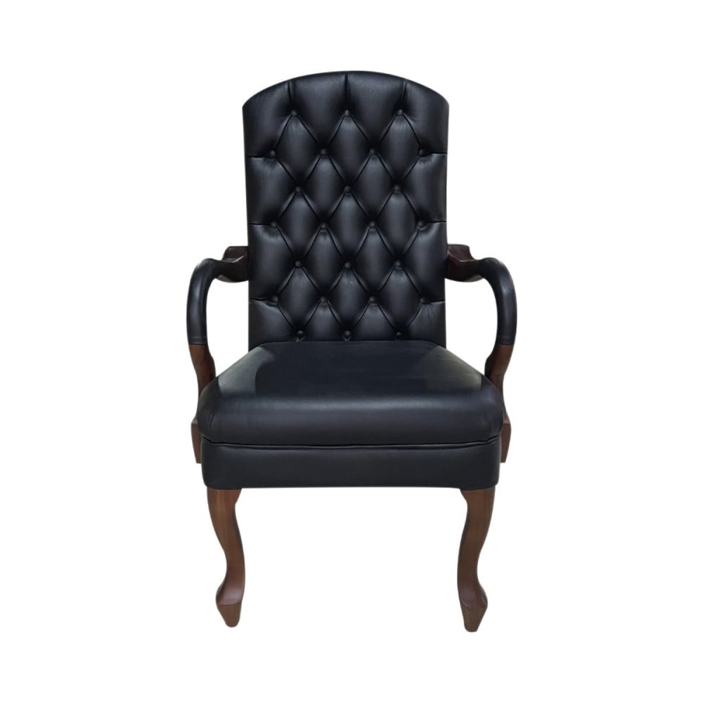 Cadeira Luxo Capitonê Design Clássico