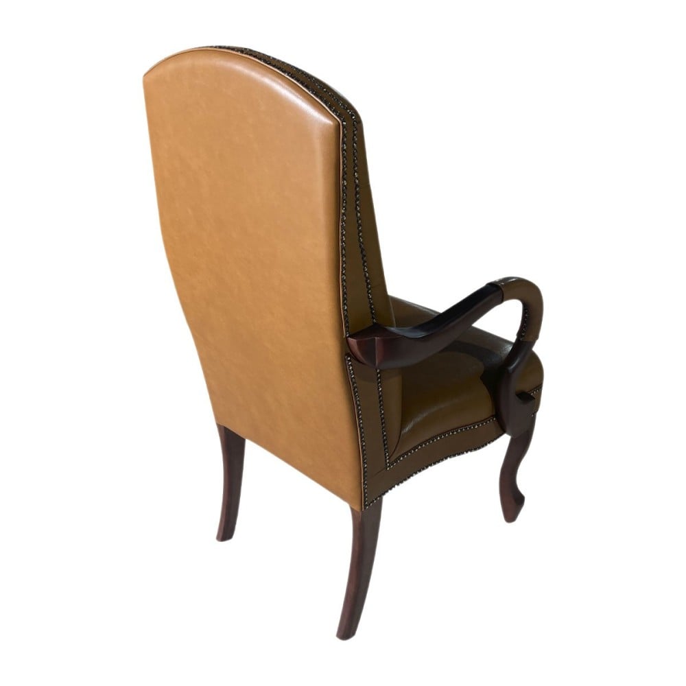Cadeira Luxo Capitonê Design Clássico
