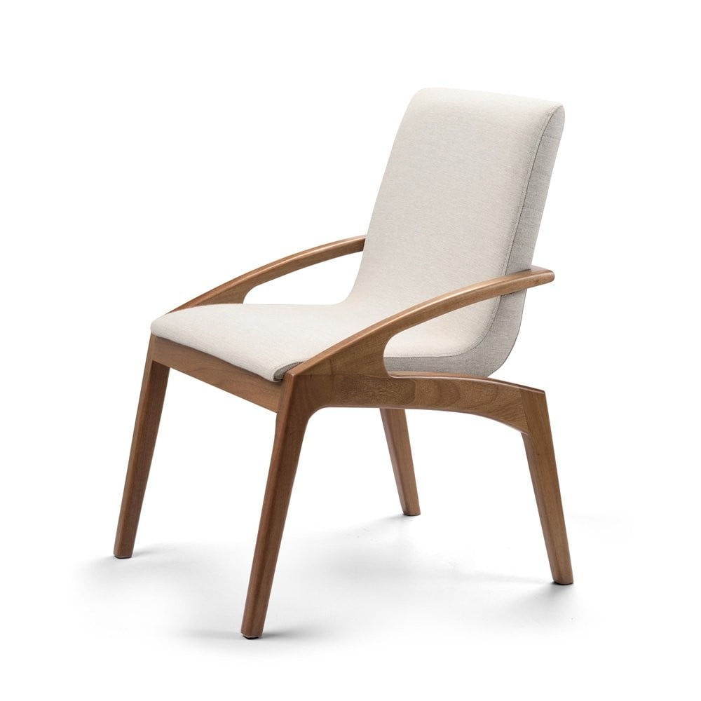 Cadeira Quiteria Estofada Design Atemporal