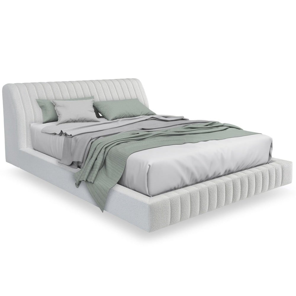 Cama Lecce Estofada Detalhes em Gomado Vertical