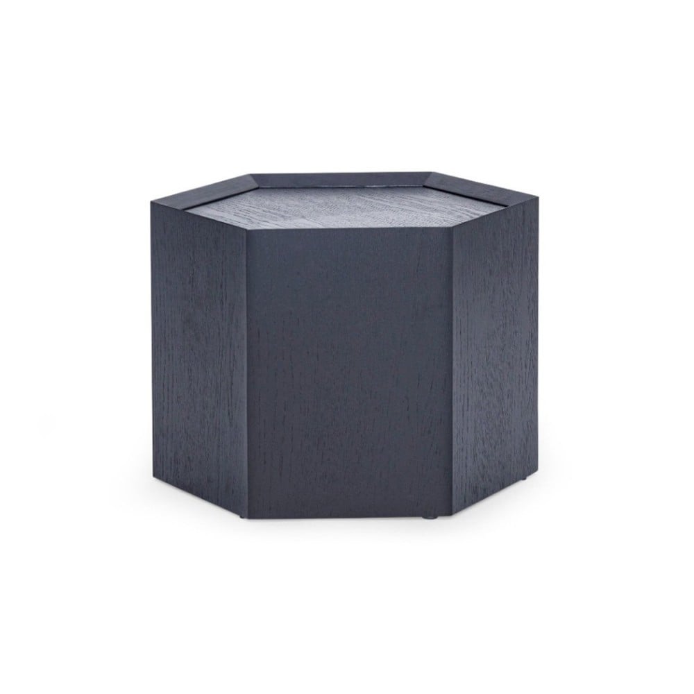 Mesa de Centro Favius ✓Hexagonal ✓Tampo com Bordas Chanfradas Interna ✓Estrutura Laminada 