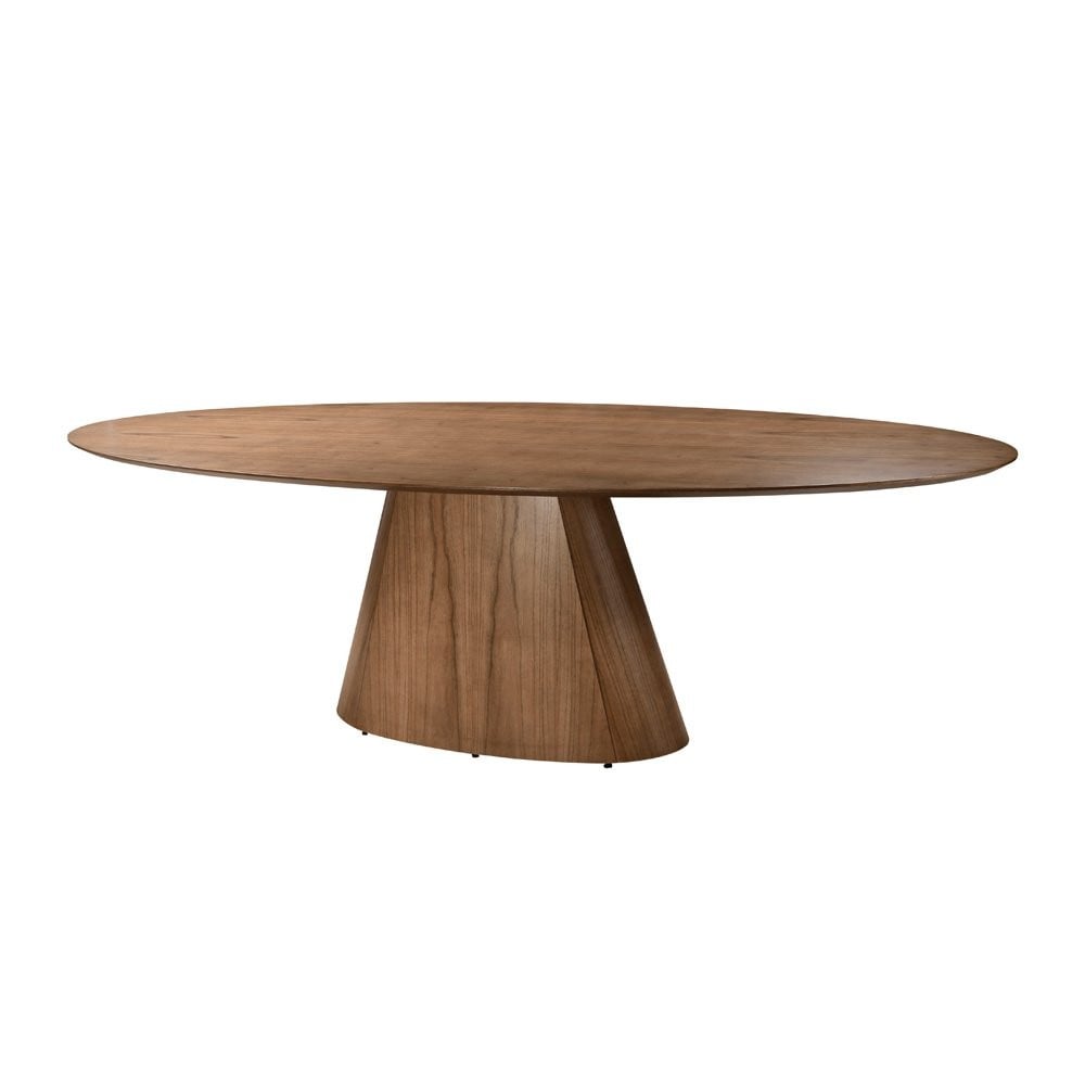 Mesa de Jantar Camila Oval Design Atemporal
