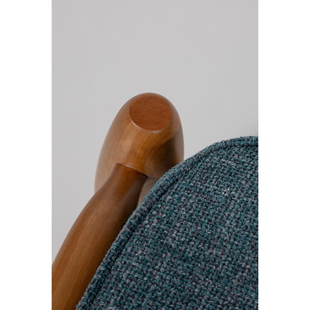 Puff Manthelle Assento com Almofada Retangular Estrutura em Madeira Tauari Design by M7 Estúdio