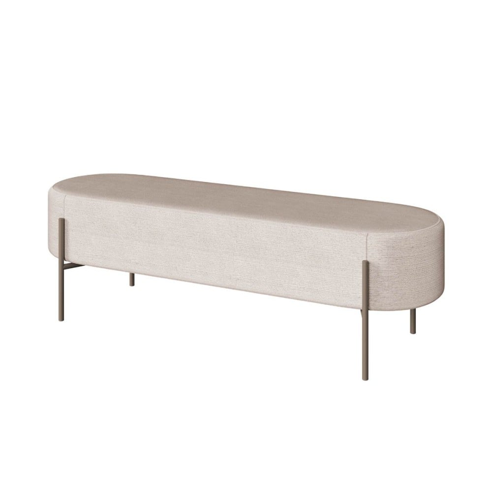 Recamier Blade Pés em Aço Pintado Design Contemporâneo