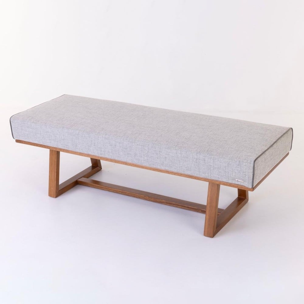 Recamier Lois Estofado Estrutura Madeira Eucalipto Design Exclusivo Acabamento Premium