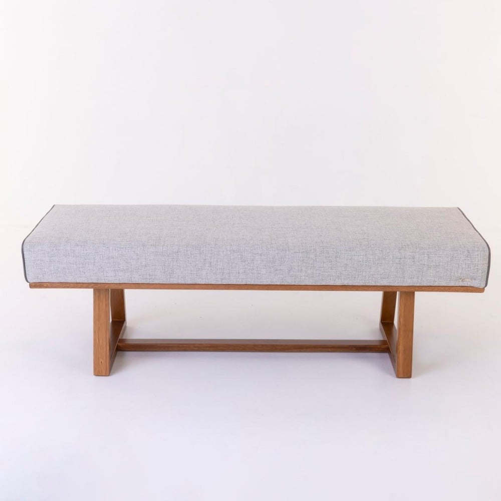Recamier Lois Estofado Estrutura Madeira Eucalipto Design Exclusivo Acabamento Premium