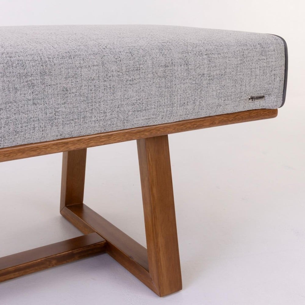 Recamier Lois Estofado Estrutura Madeira Eucalipto Design Exclusivo Acabamento Premium