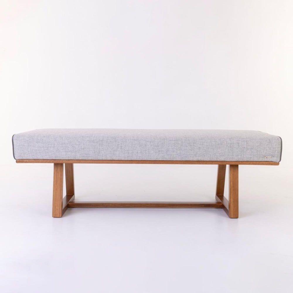Recamier Lois Estofado Estrutura Madeira Eucalipto Design Exclusivo Acabamento Premium
