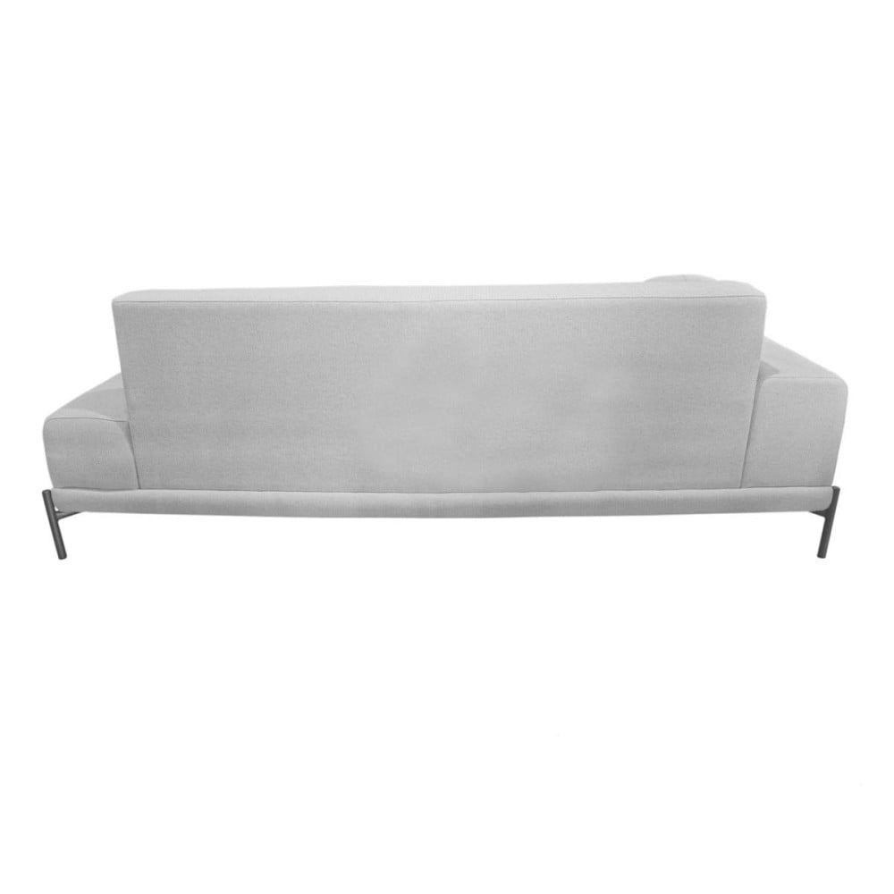 Sofá com Chaise Lateral Dalthon Pés Aço Pintura Epóxi Design Sustentável by Estudio Oune
