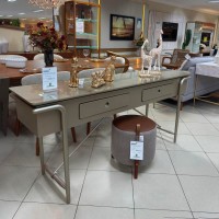 Aparador Coral Laminado com 2 Gavetas Pés em Madeira de Manejo e Travas em Metal Design by Alan Mantovani