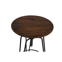 Banqueta Alta Synnus em Madeira de Reflorestamento e Aço Carbono com Regulagem de Altura Design by Pedro Mendes