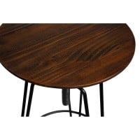 Banqueta Alta Synnus em Madeira de Reflorestamento e Aço Carbono com Regulagem de Altura Design by Pedro Mendes