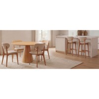 Banqueta Callahan Estofada Design Contemporâneo