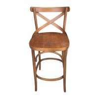 Banqueta X Madeira Maciça Design by Michael Thonet