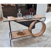Bar Taeko Tampo com Laminado Melamínico Estrutura em Aço Carbono 