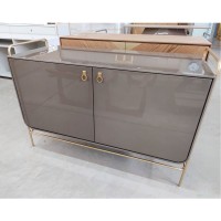 Buffet Limittu 2 Portas Estrutura Pintura Laca Pés em Aço Carbono Design by Ampezzan e Maciel Arquitetos