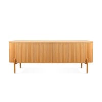 Buffet Raya Tampo Lâmina Cinamomo Estrutura Madeira de Manejo Design by Studio 3 Design