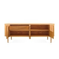 Buffet Raya Tampo Lâmina Cinamomo Estrutura Madeira de Manejo Design by Studio 3 Design