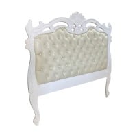 Cabeceira de Cama Versalhes Capitonê Design de Luxo Peça Artesanal
