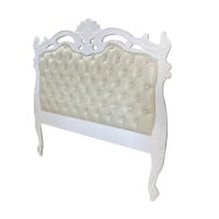 Cabeceira de Cama Versalhes Capitonê Design de Luxo Peça Artesanal