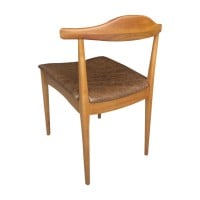 Cadeira Elbow Cor Mel Madeira Design by Hans Wegner