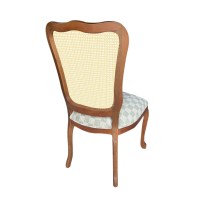 Cadeira Inglesa Palhinha Indiana Madeira Maciça Design de Luxo Peça Artesanal