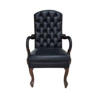 Cadeira Luxo Capitonê Design Clássico