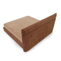 Cama Elysier Estofada com Cabeceira Gomada