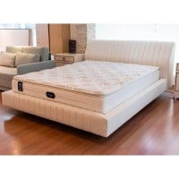 Cama Lecce Estofada Detalhes em Gomado Vertical