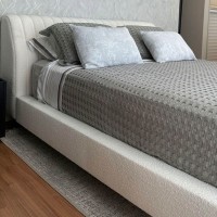 Cama Lecce Estofada Detalhes em Gomado Vertical
