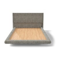 Cama Vega Estofada Estrutura Madeira Eucalipto Reflorestada