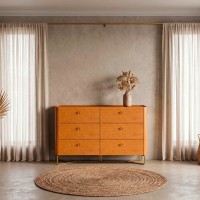 Cômoda Mirari com 6 Gavetas Estrutura Madeira Eucalipto e Lâmina Natural de Jequitibá Design by Jhoel Silva