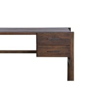 Escrivaninha Arbey em Madeira de Reflorestamento com 2 Gavetas Design by Pedro Mendes
