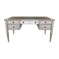 Escrivaninha Papeleira Quatie Madeira Maciça Design Clássico