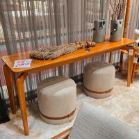 Aparador Sylla Tampo Lâmina Natural de Cinamomo Estrutura Madeira Eucalipto