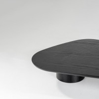 Mesa de Centro Éden Design Orgânico Estrutura Lâmina de Madeira