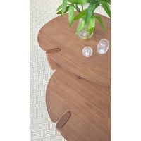 Mesa de Centro Faye Duo II Tampo Laminado Bases em Mineral Design by Studio 3 Design