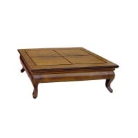 Mesa de Centro Savoia Personalizado Madeira Maciça Design Clássico