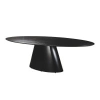 Mesa de Jantar Camila Oval Design Atemporal