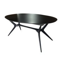 Mesa de Jantar Pé Palito Oval