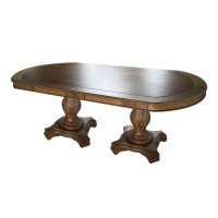 Mesa de Jogos Antique Mel Oval Gavetas Tampo Reversível Design Clássico
